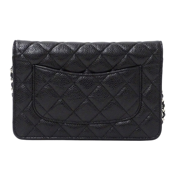 CHANEL Black Caviar Leather Wallet - Picture 2 of 16